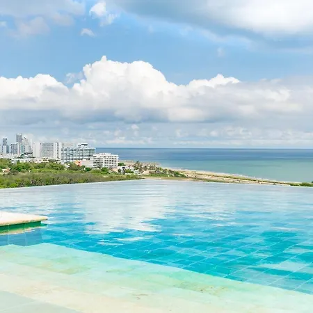 Jacuzzi Priv Rooftop Piscina Bar Y Relax Dq1411 Apartamento